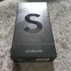 New Samsung Galaxy S21 Ultra 5G 128 GB Black