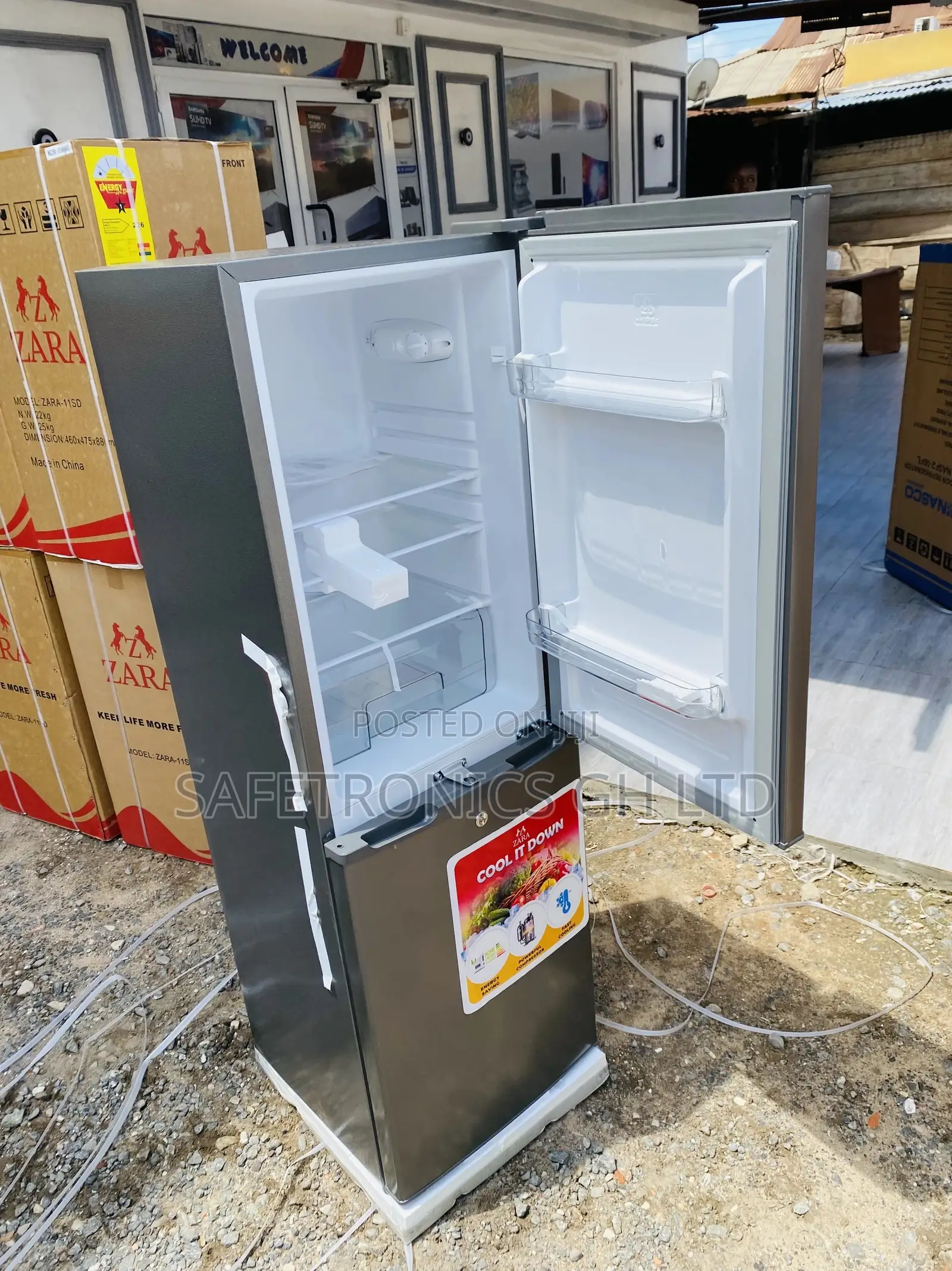 Reliable Neat Doubledoor Bottomfreezer Zara-240bf 