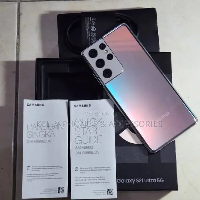 New Samsung Galaxy S21 Ultra 5G 512 GB Black