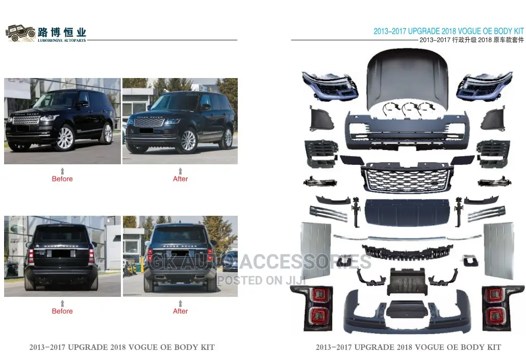 Range Rover Full Kit Change From 2014 To 2021 Model