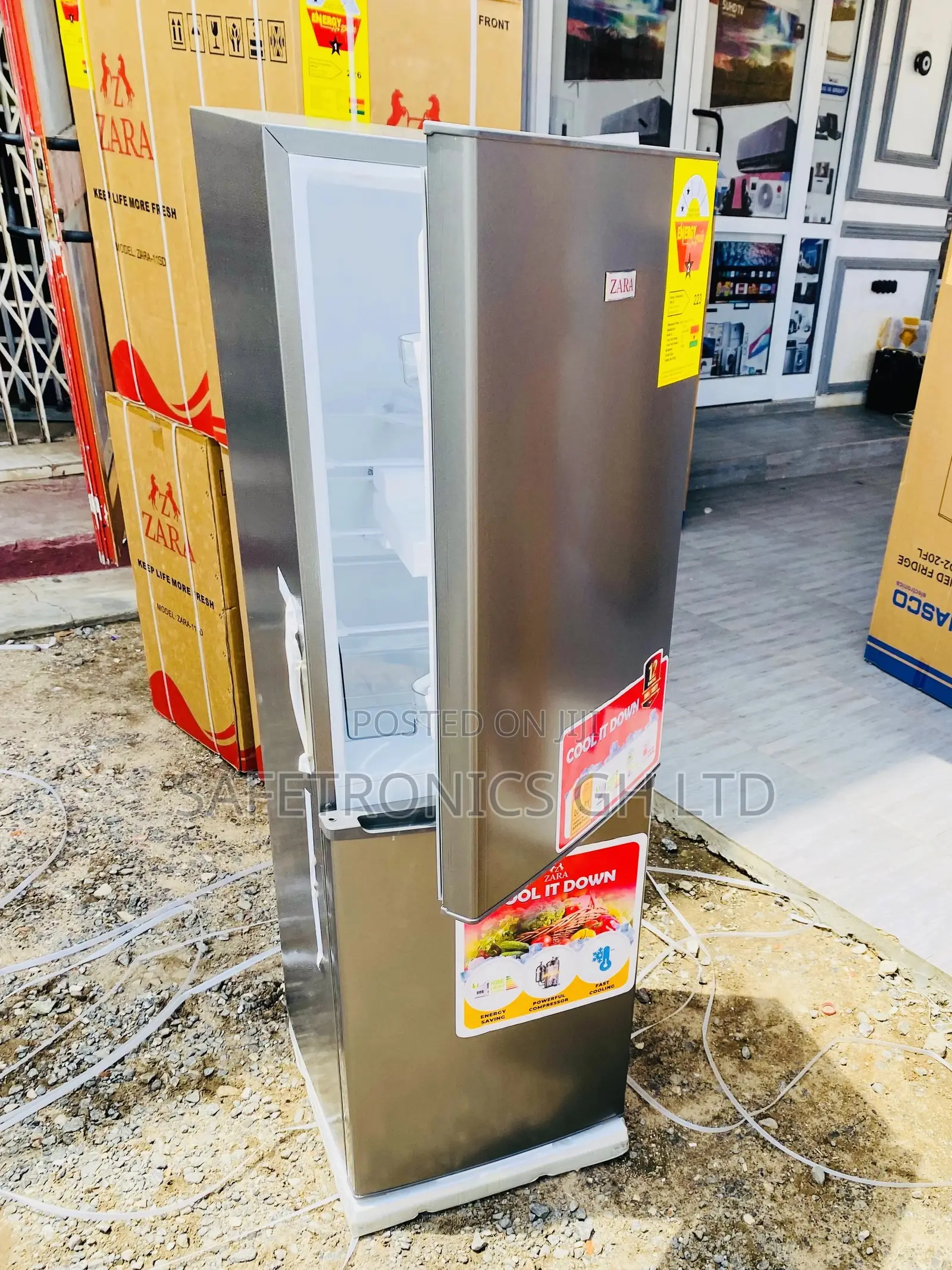 Bottomfreezer Fridge Reliable Zara-240bf Doubledoor 