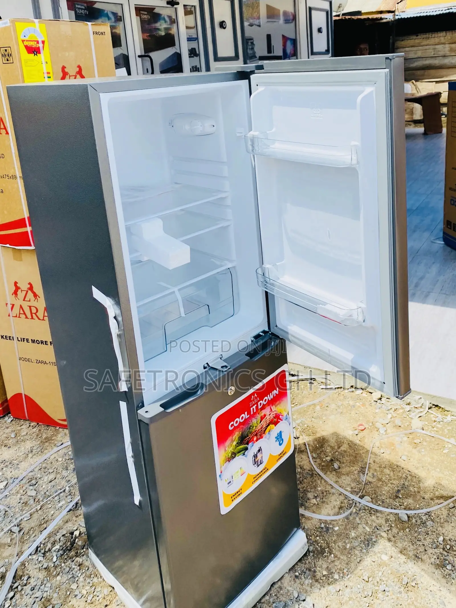 Doubledoor Bottomfreezer Quality Zara-240bf Fridge 