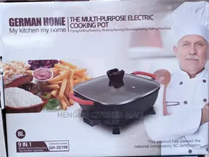 German Home Electric Multi Cooker 8L