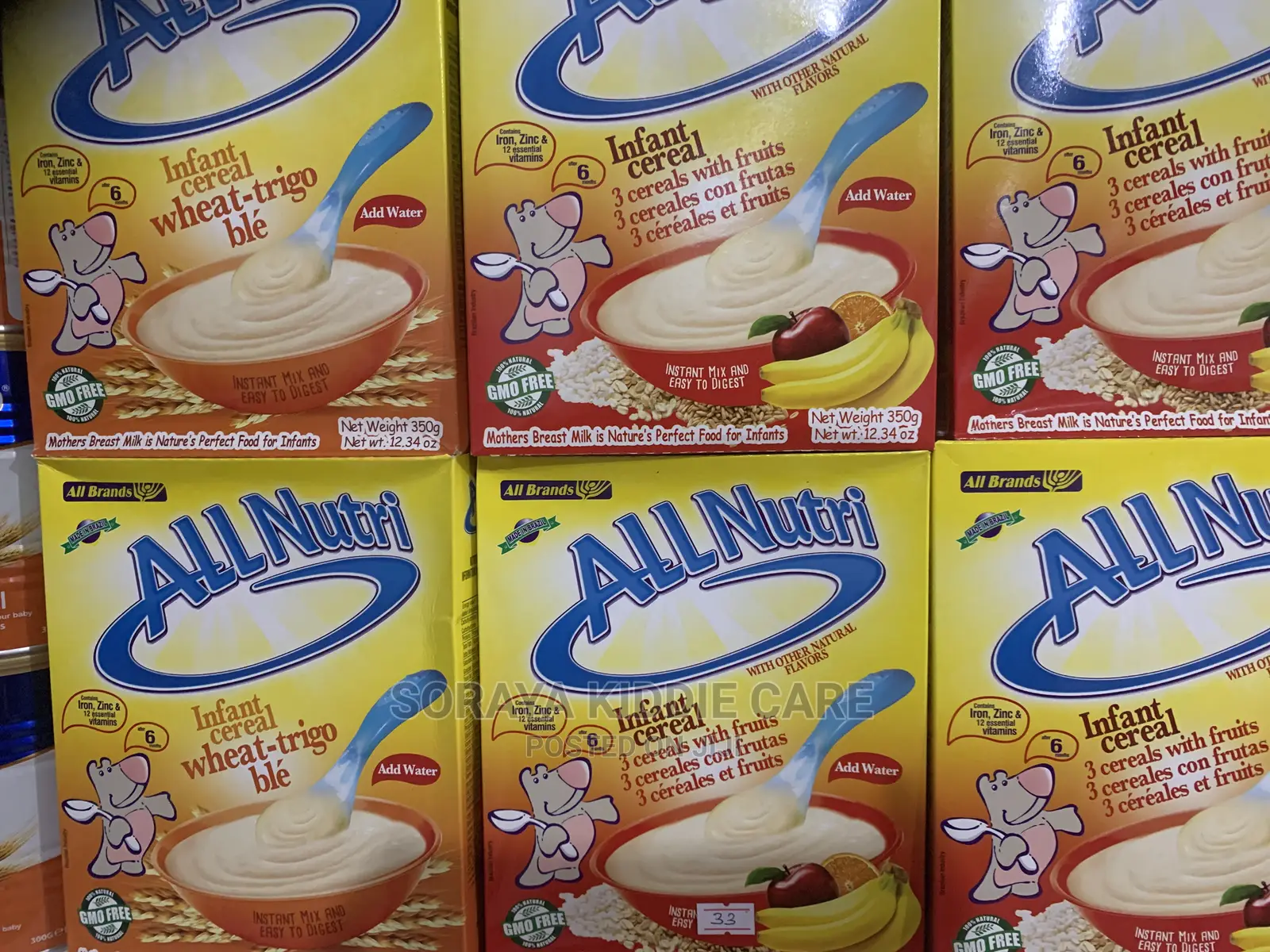 All Nutri Cereal - Add Water Only