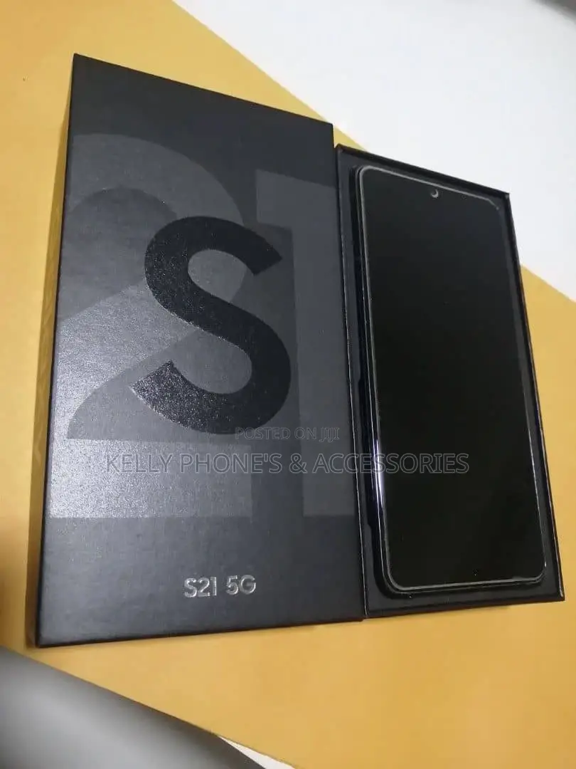 New Samsung Galaxy S21 5G 256 GB Black