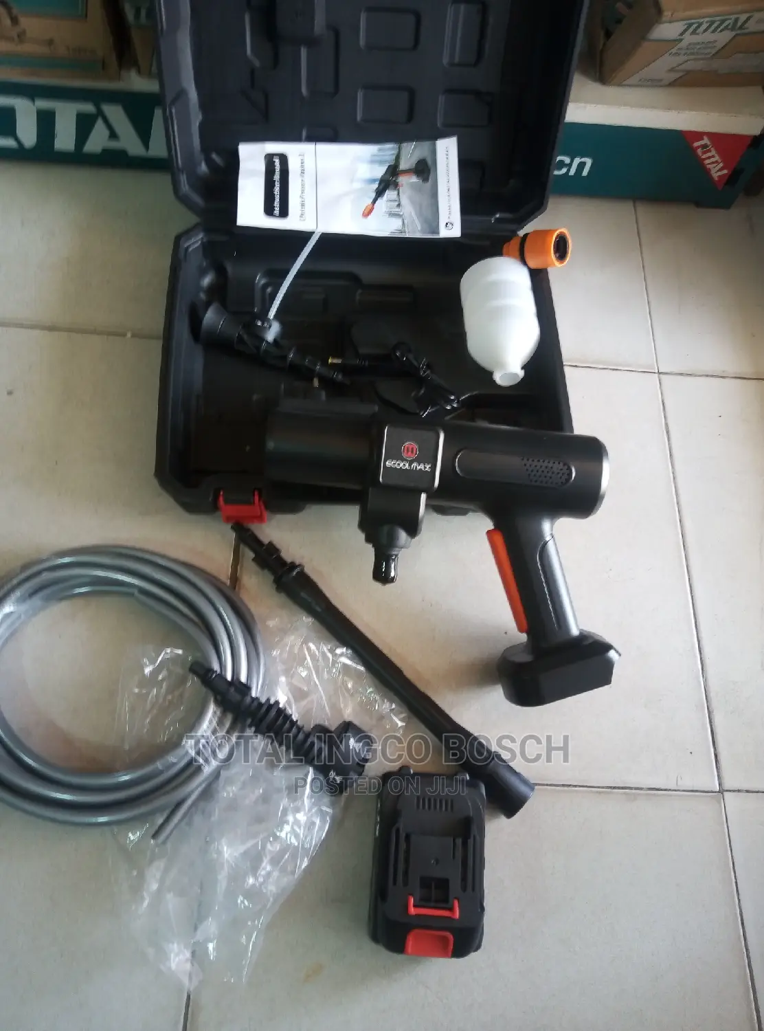 Cordless Pressure Washer 21volt Battery