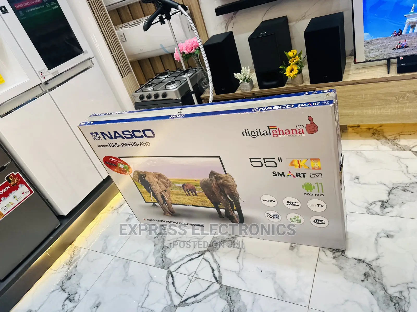 Best and Affordable Price UHD Smart 55”Nasco Tv 