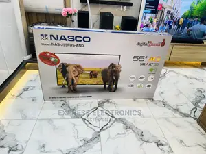 Inbuilt Satellite Decoder Nasco UHD 55”Smart Tv 