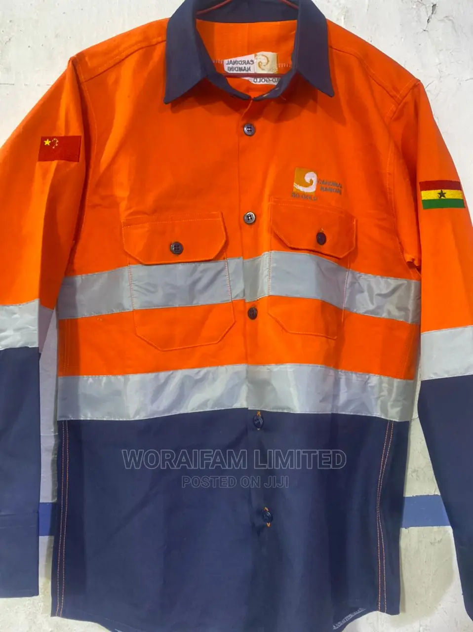 Mining Uniforms With Embroidery