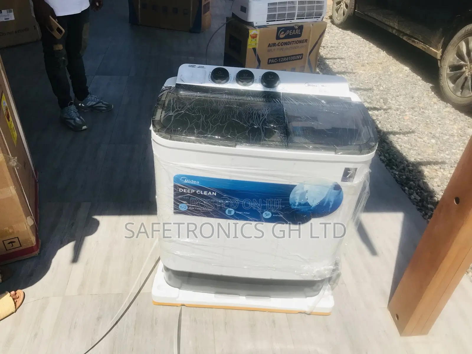 New 7kg Washingmachine Midea Topload 