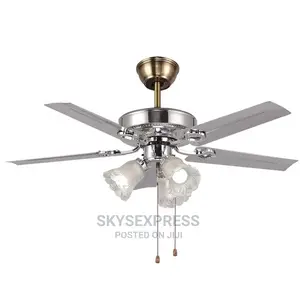 Living Room Nordic Fan With Light