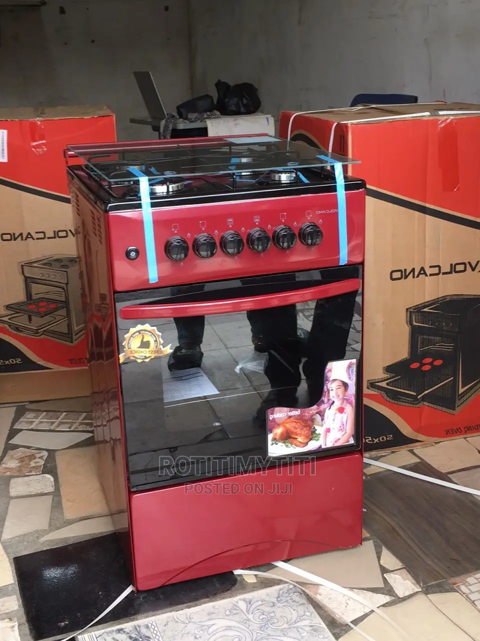 Gas Stove Made in Turkey Gas Cooker With Oven and Grill in Accra