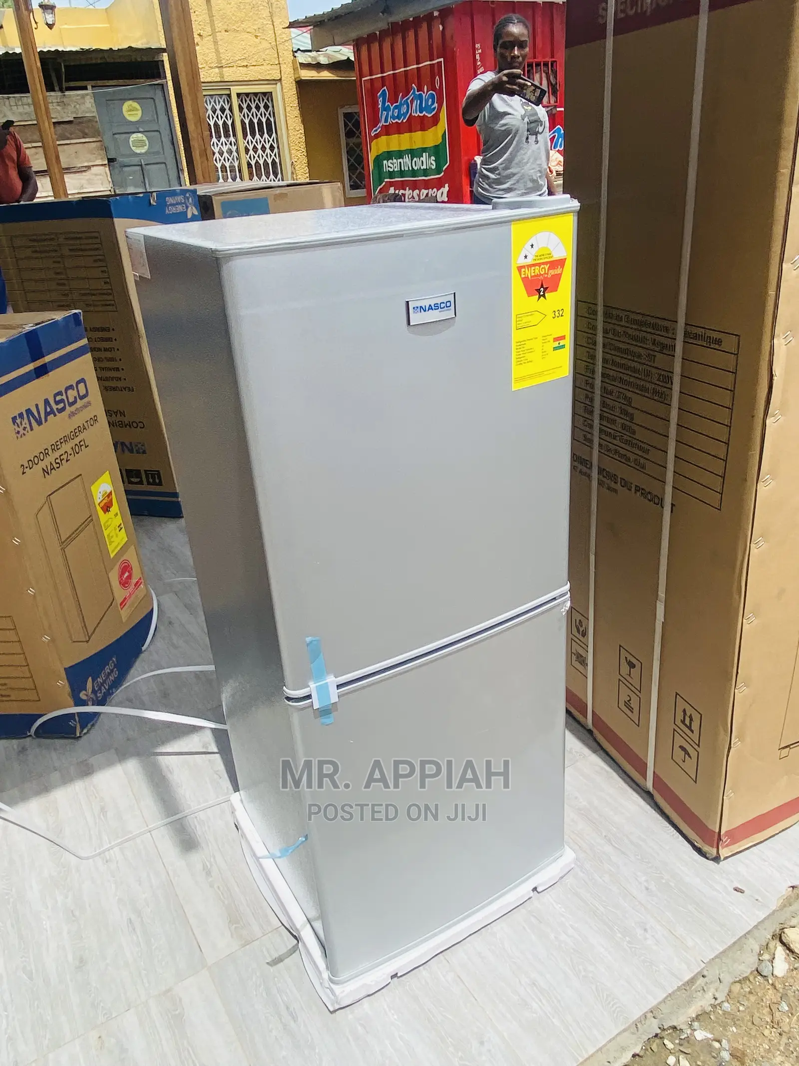 Extremely Chilling Nasco 2 Door Refrigerator,Nas D2-10.