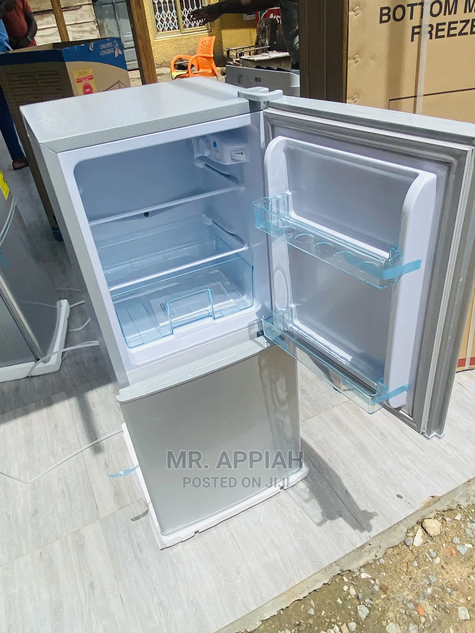 (Nas D2-10)Low Energy Consumption Nasco Double Door Fridge