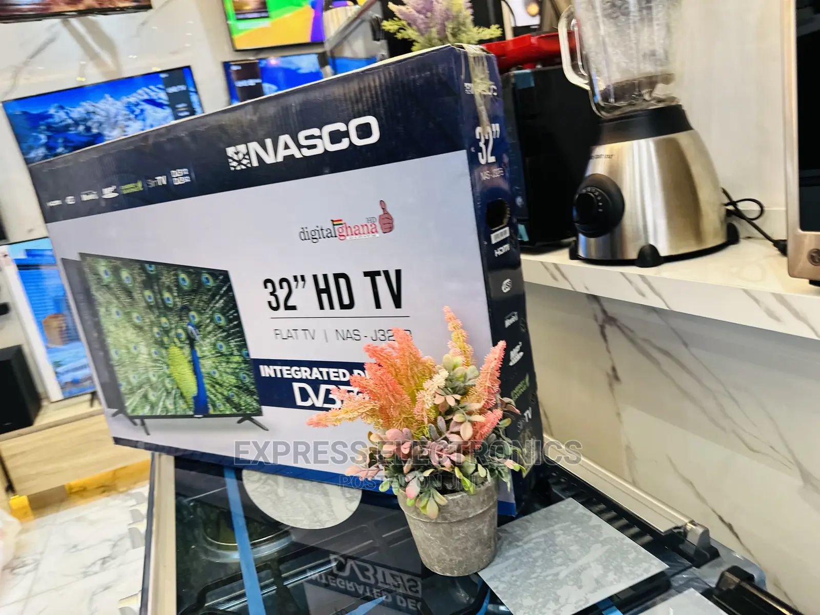Flat Tv Nasco 32” Hd Digital