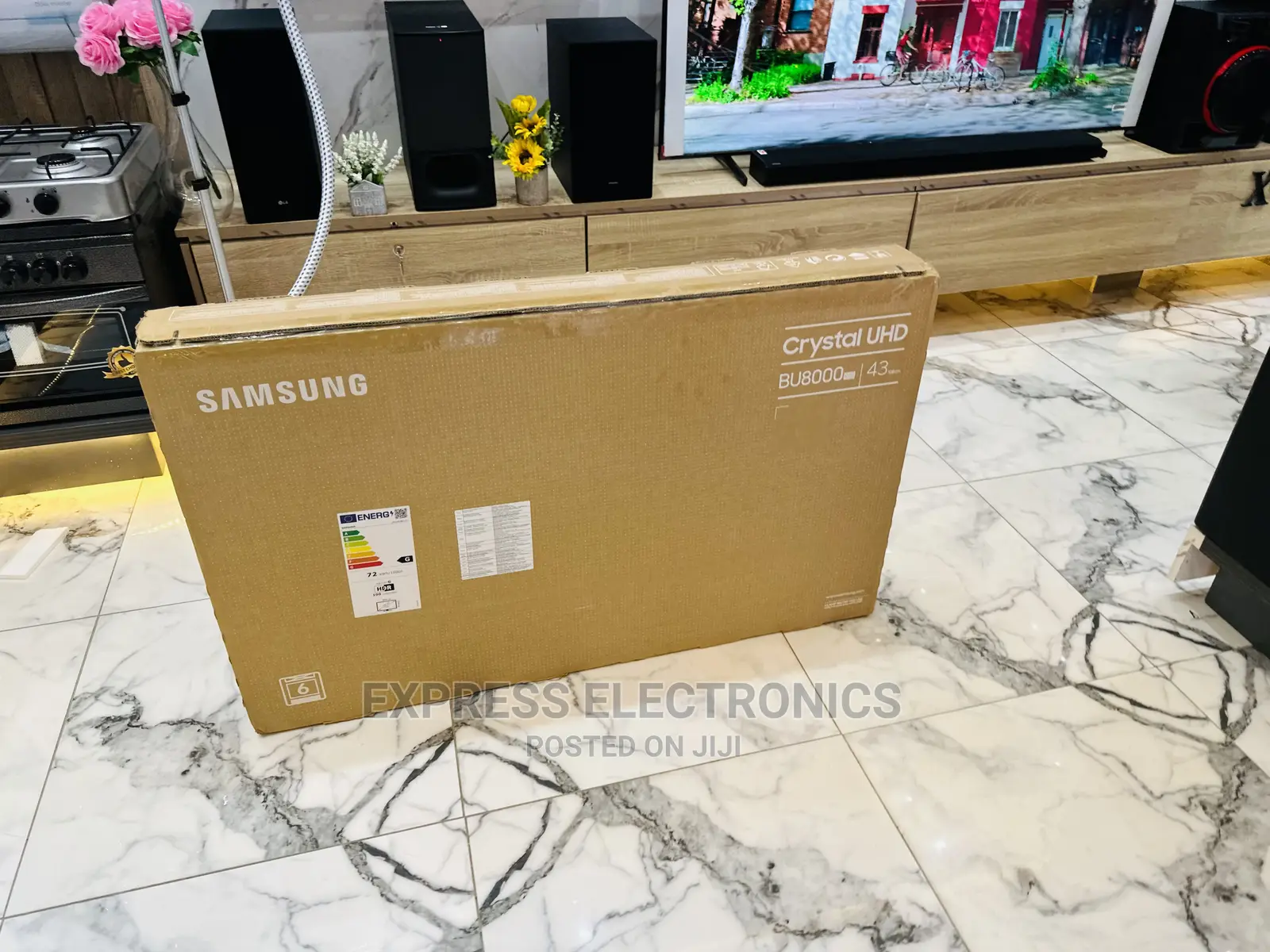 Bu8072 43”UHD Smart Samsung Tv