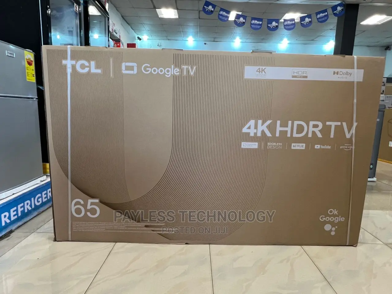 TCL 65 Inches Smart Android Digital Satellite Televisions
