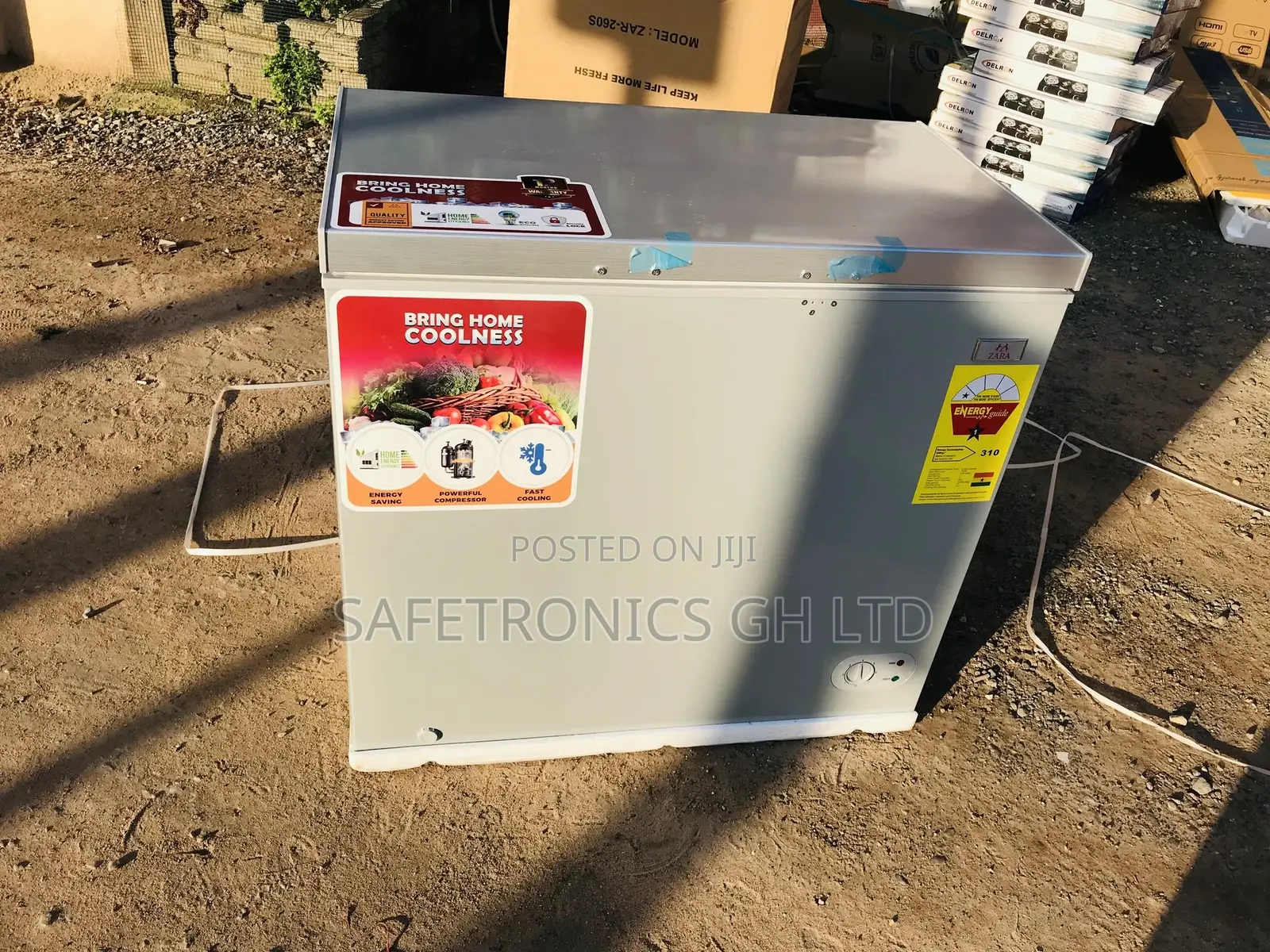 Zara Reliable Chest Freezer 200 Liter Singledoor Zara-260 