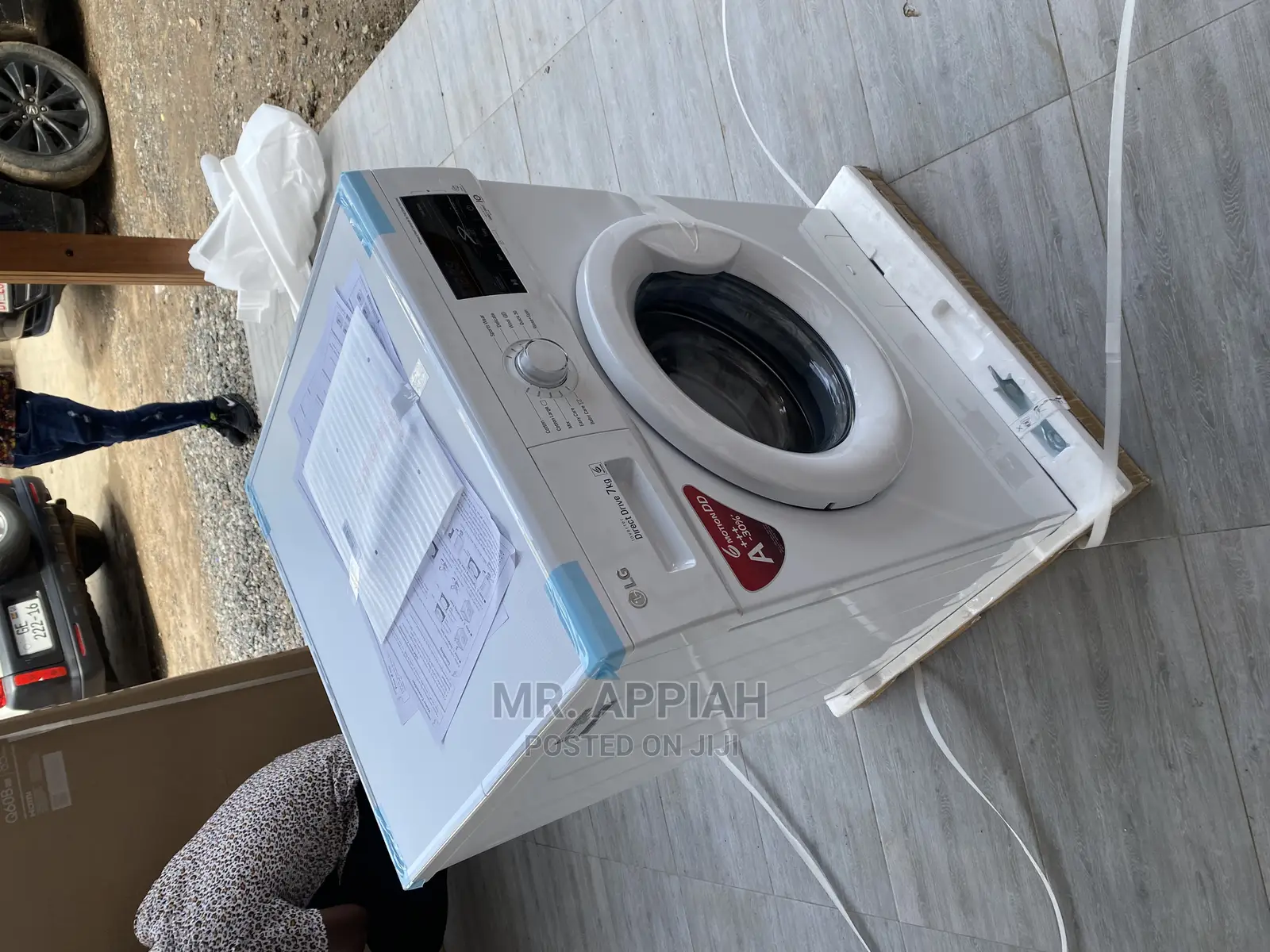 High Quality LG Front Load Washing Machine(Fh2j3qdnpo) 7kg.