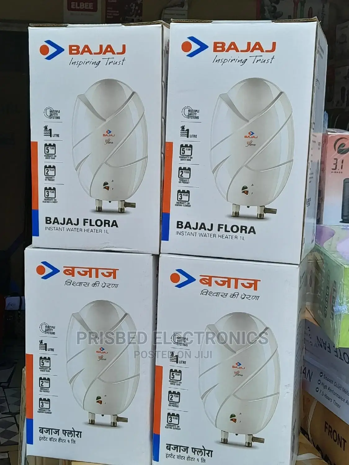 Bajaj Quality Instant Water Heater L Litre (Floral)