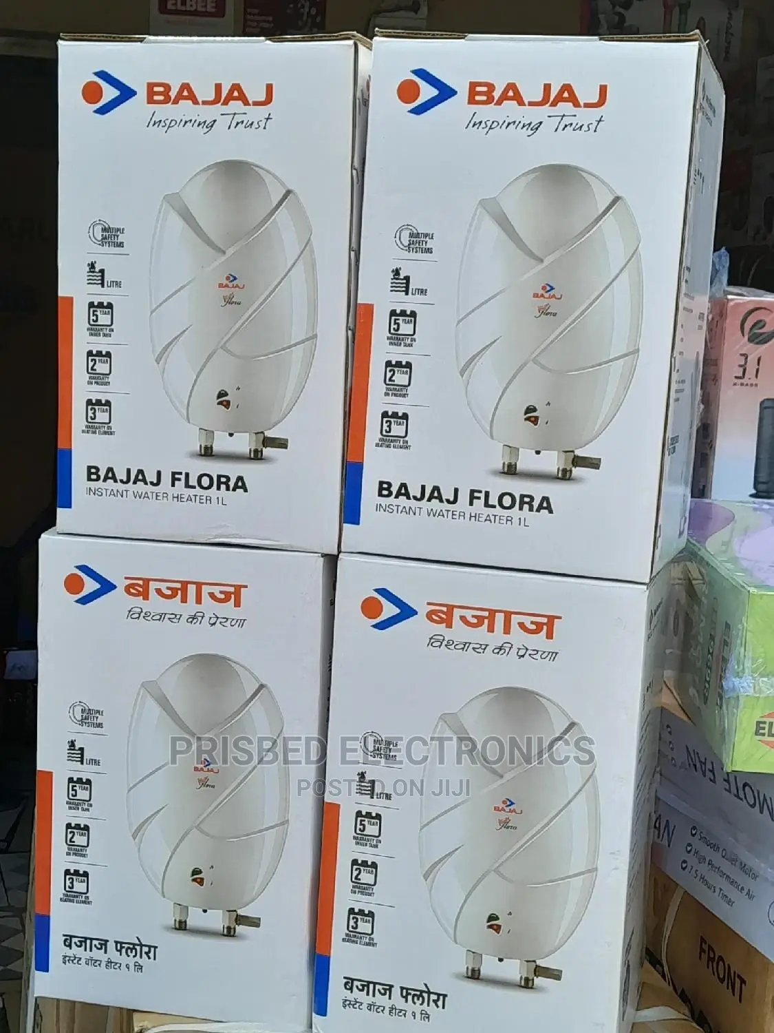 Bajaj Quality Instant Water Heater L Litre (Floral)