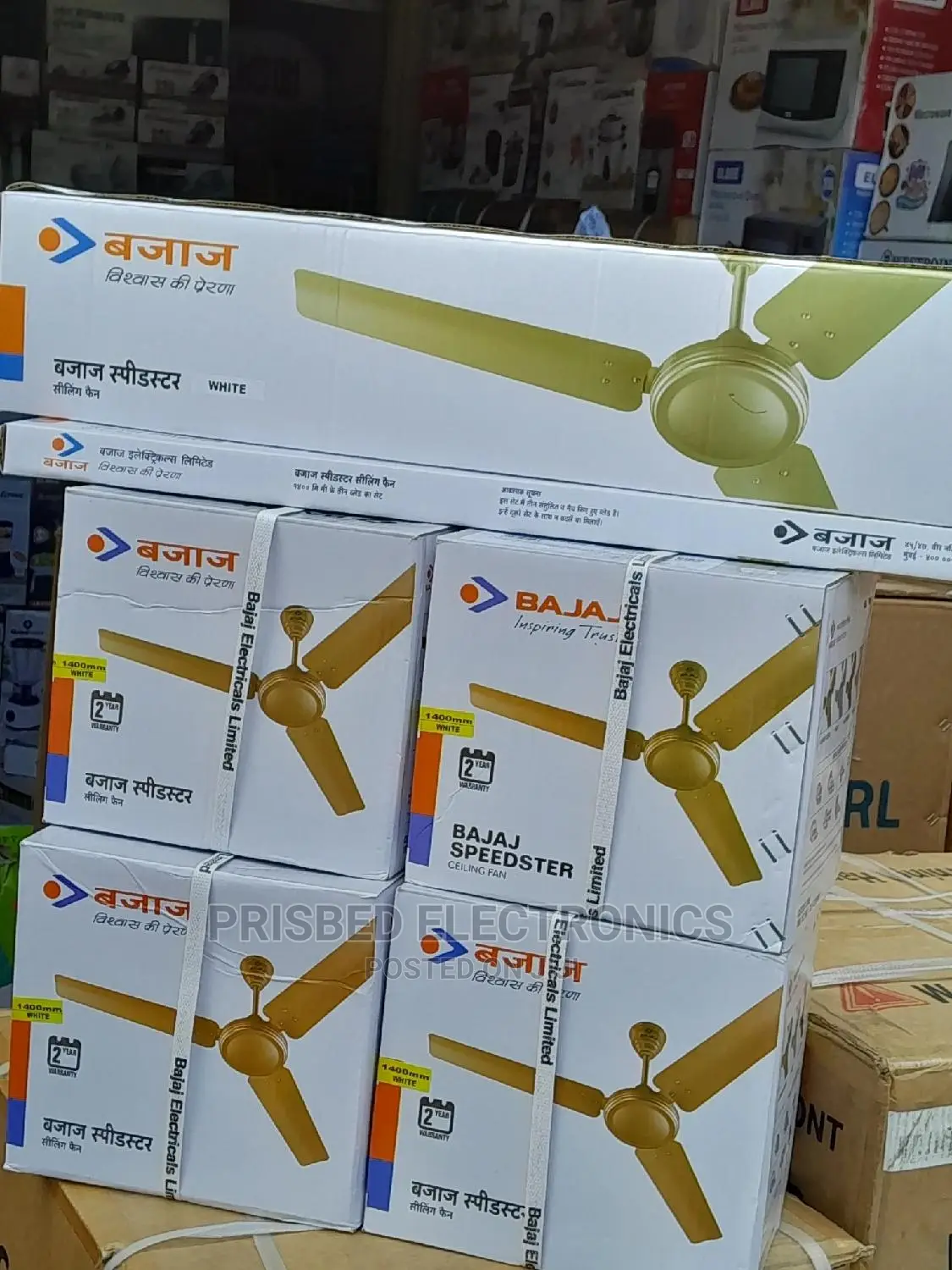 Bajaj Ceiling Fan 56" Long Blade (Speedster)