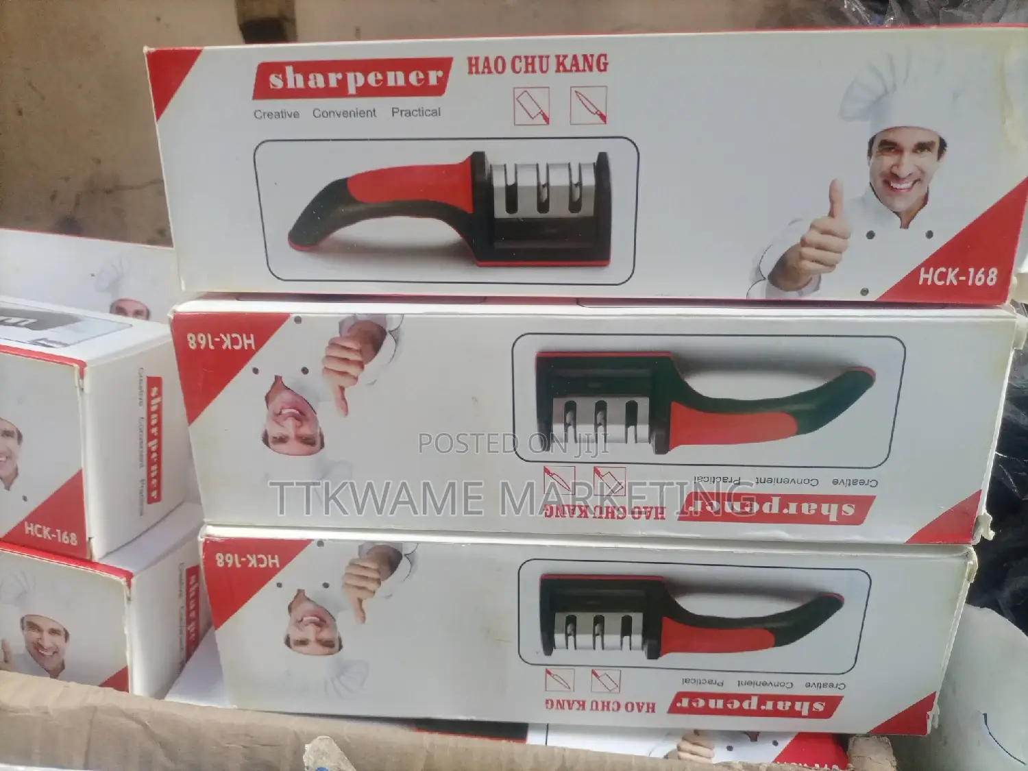 Knife Sharpener With Scissors