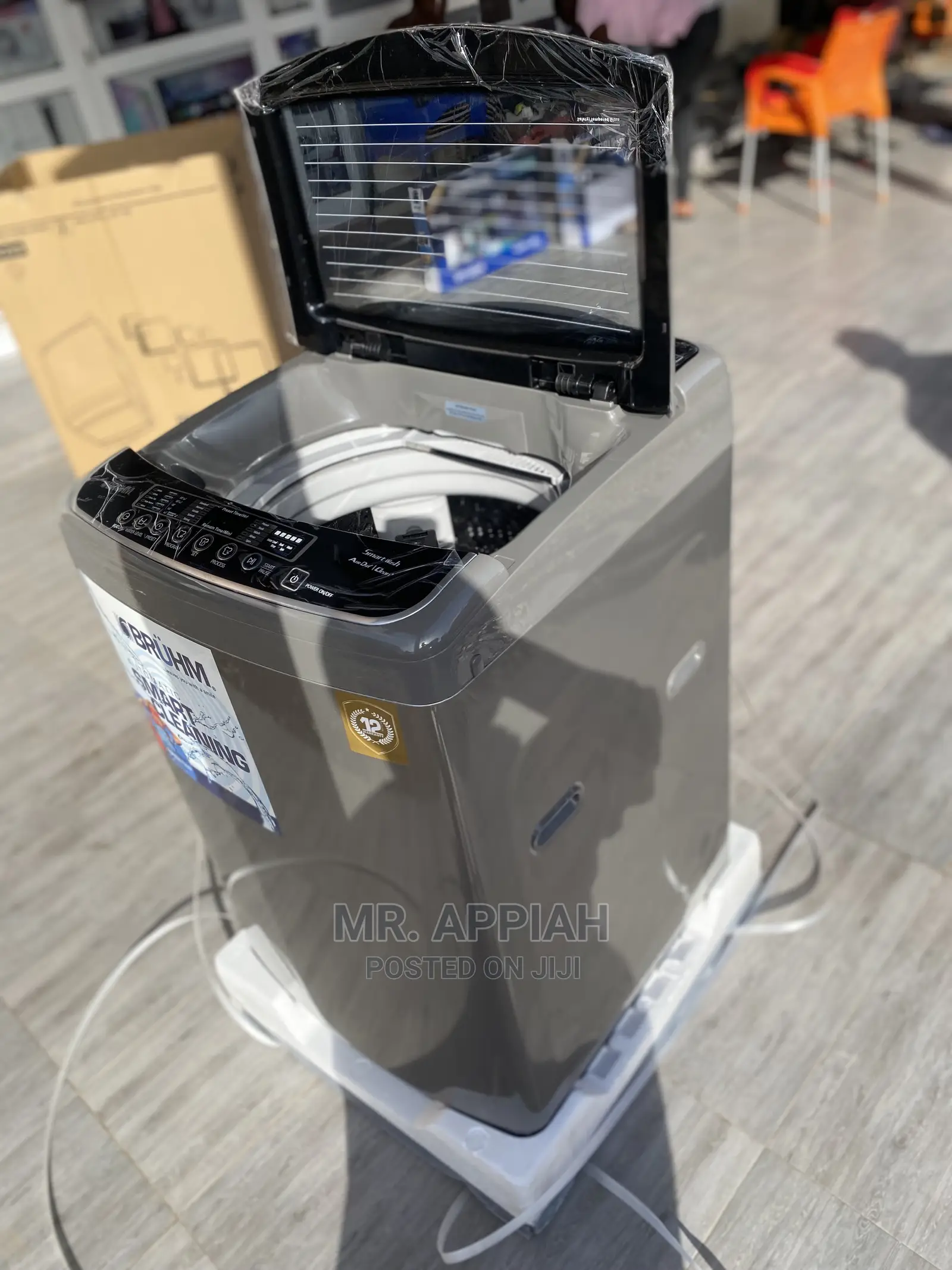 ,(BBWT-120SG)Top Load Bruhm Washingmachine With Magic Filter
