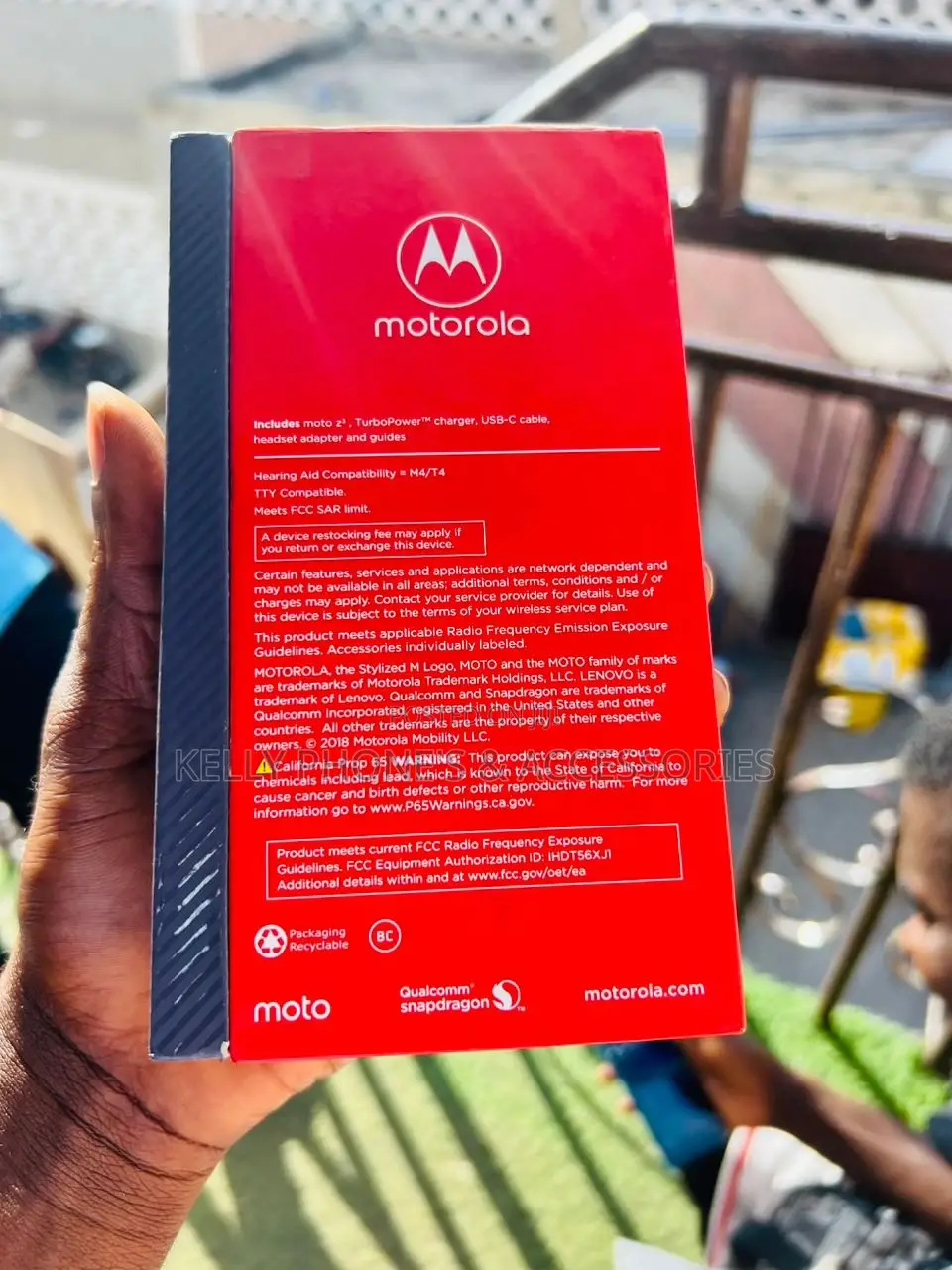 New Motorola Moto Z3 64 GB Black