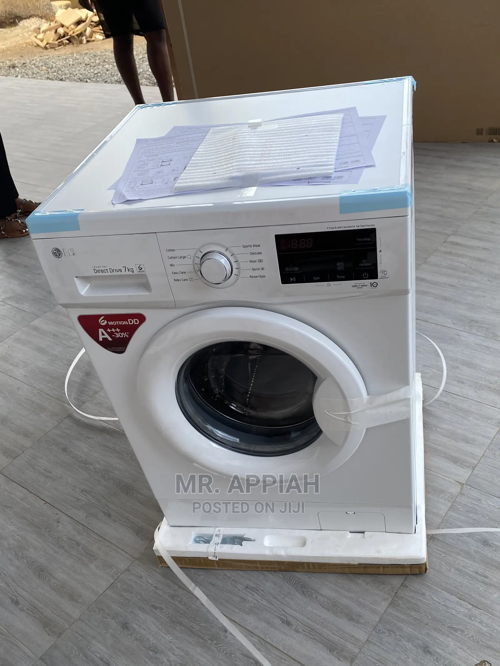 Effective Reliable LG Fh2j3qdnpo Front Load Washingmachine