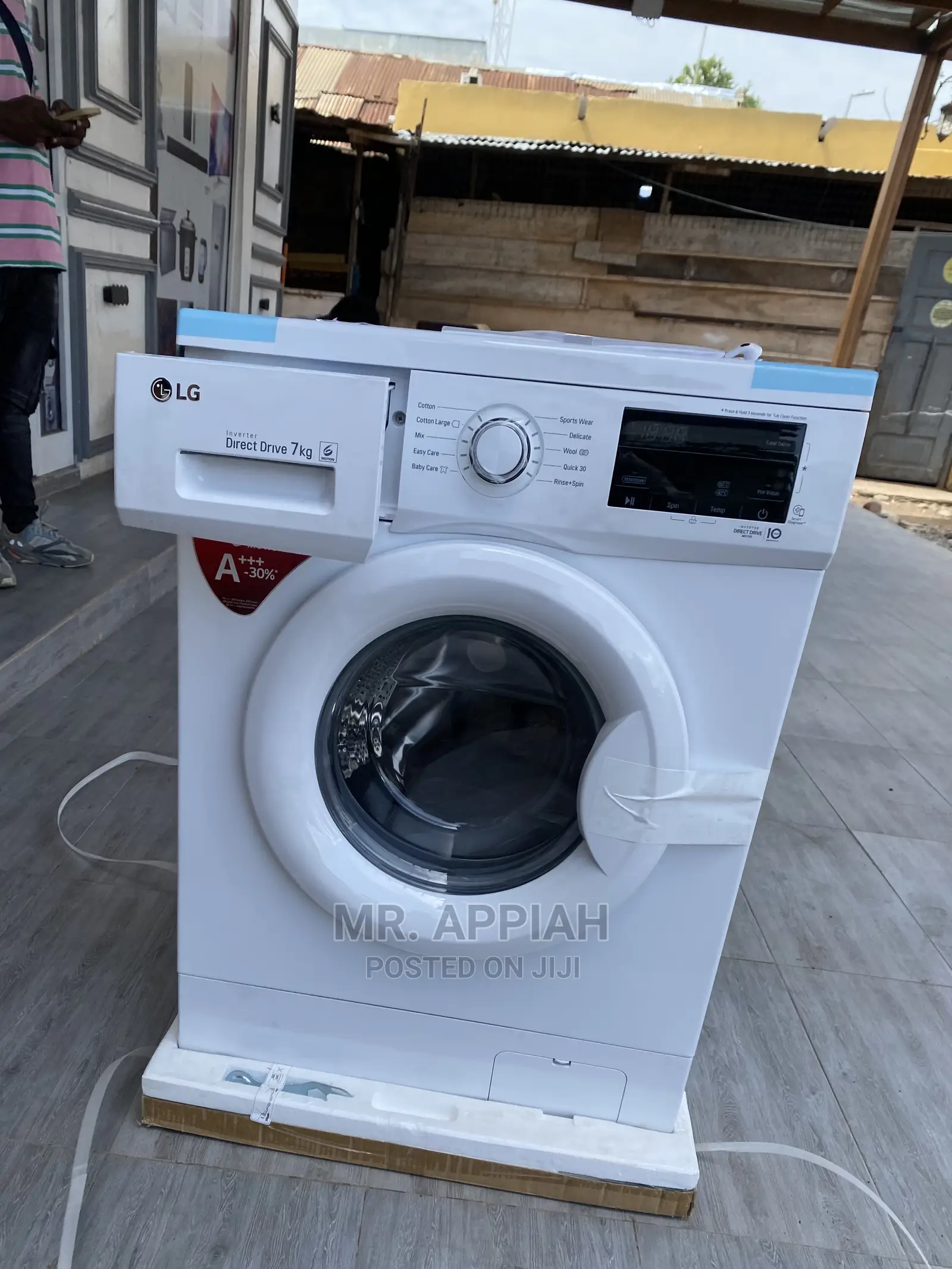 Prolong Your Clothes Live With LG 7kg Washingmachine 