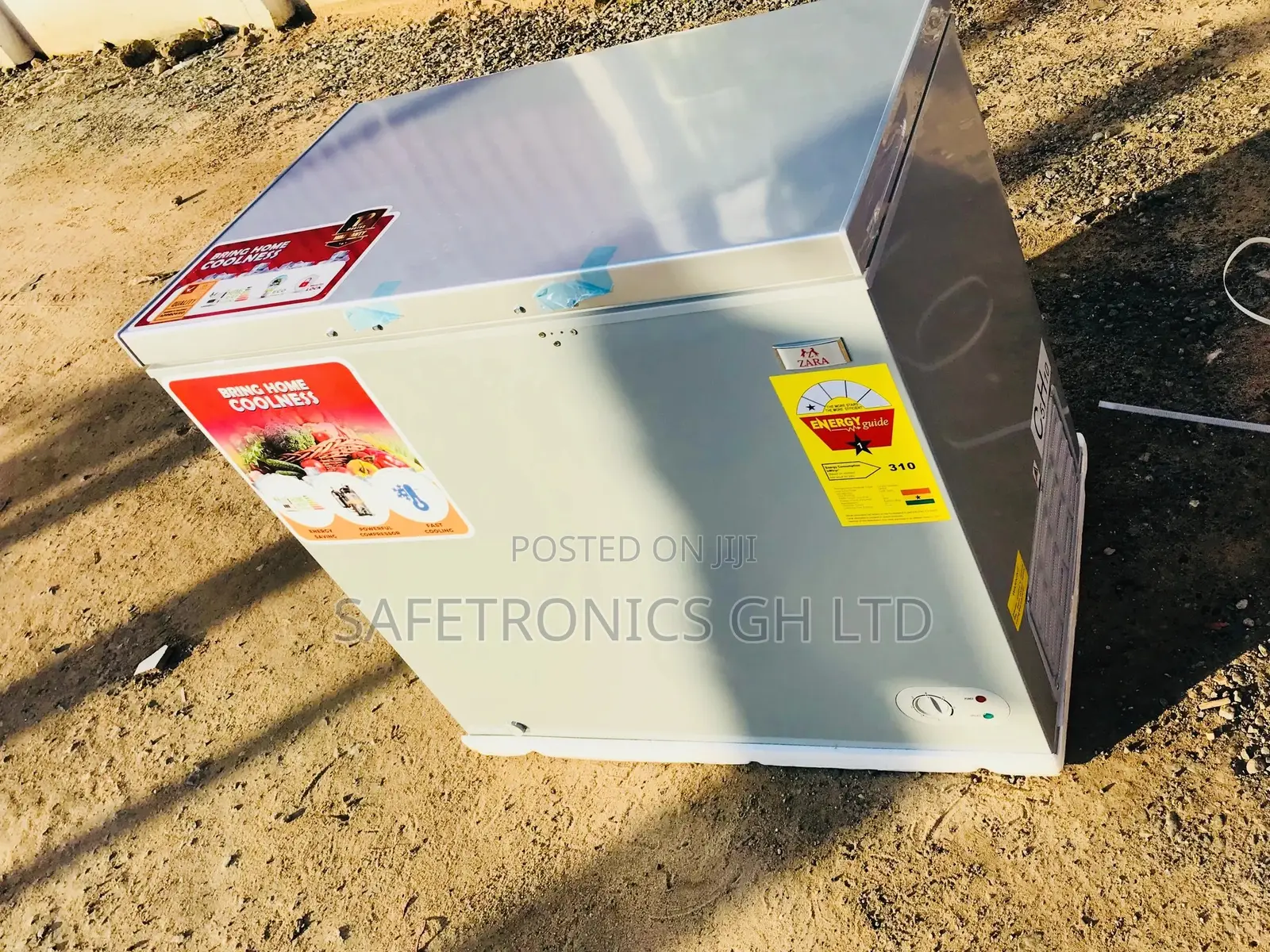 Grab 200 Liters Chest Freezer Zara-260 Singledoor 