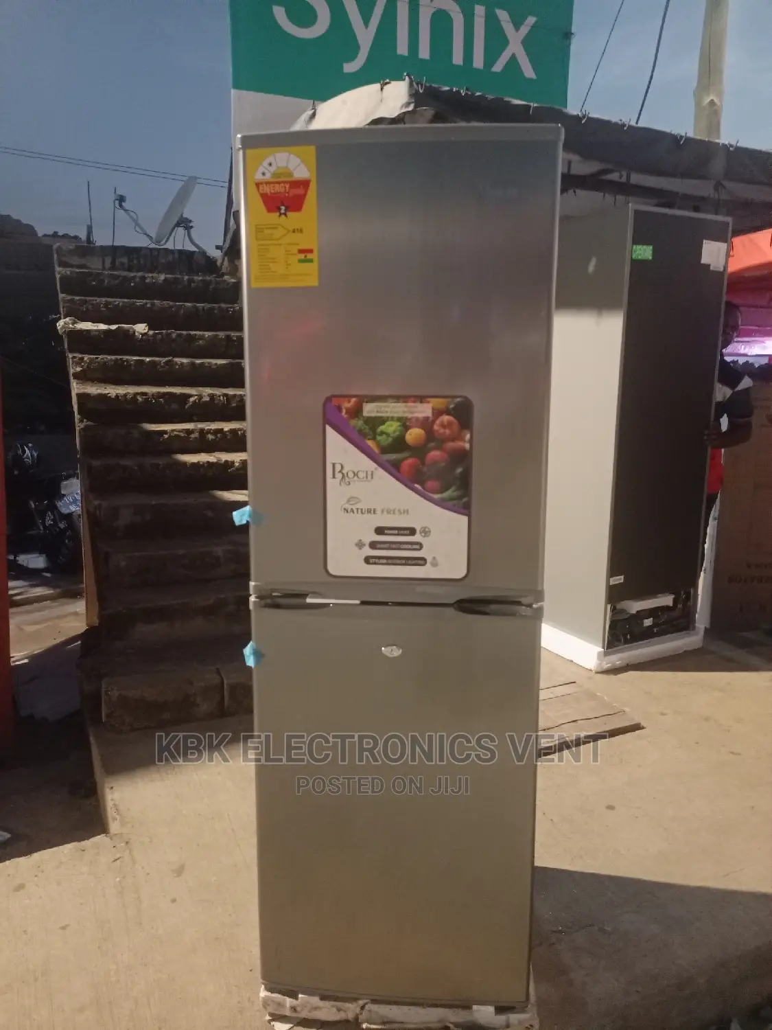 Roch 250ltr 50:50 Division Refrigerator