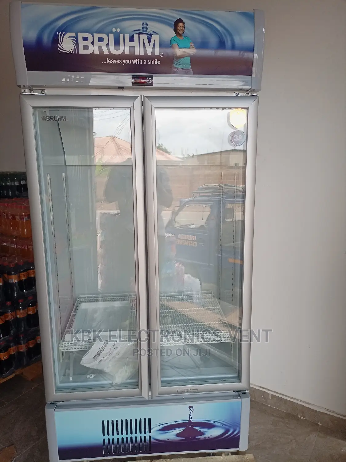 Bruhm 400liters Showcase Refrigerator