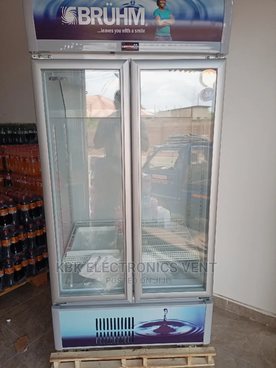 Bruhm 400liters Showcase Refrigerator