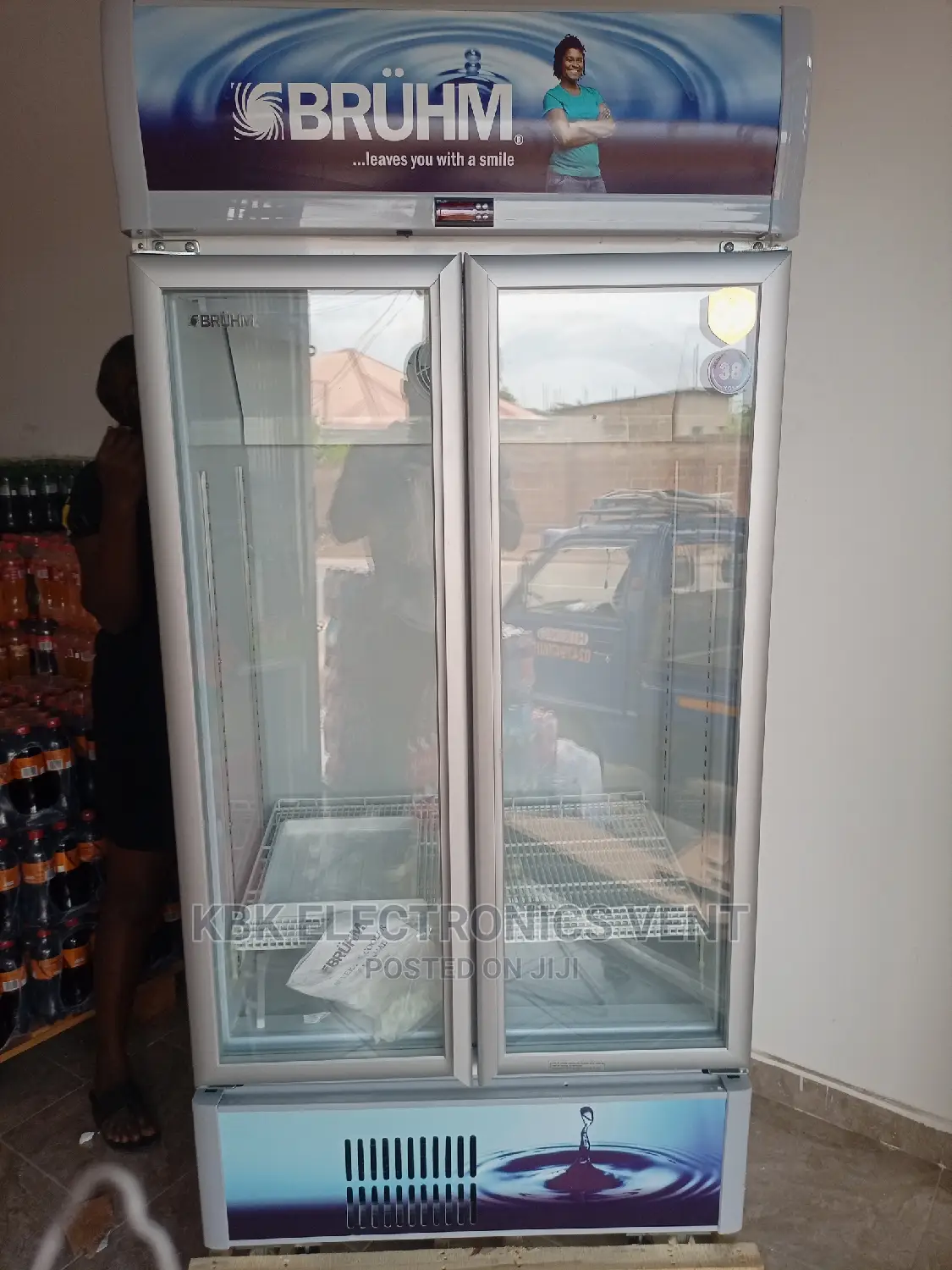 Bruhm 400liters Showcase Refrigerator