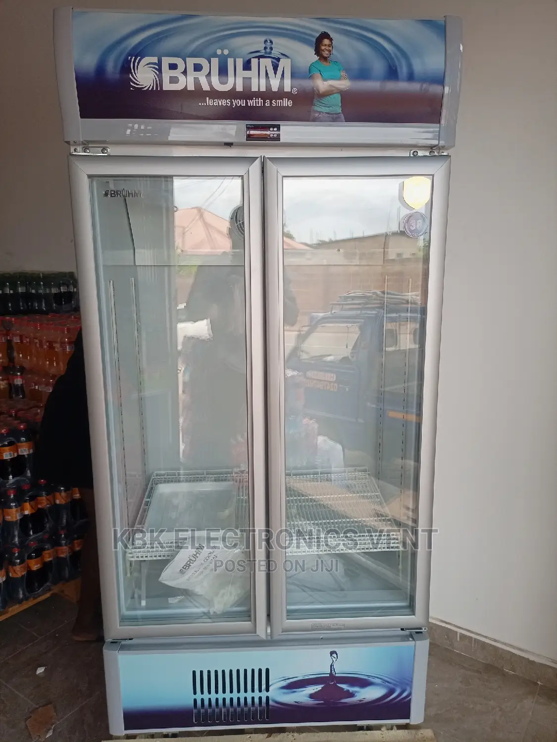 Bruhm 400liters Showcase Refrigerator