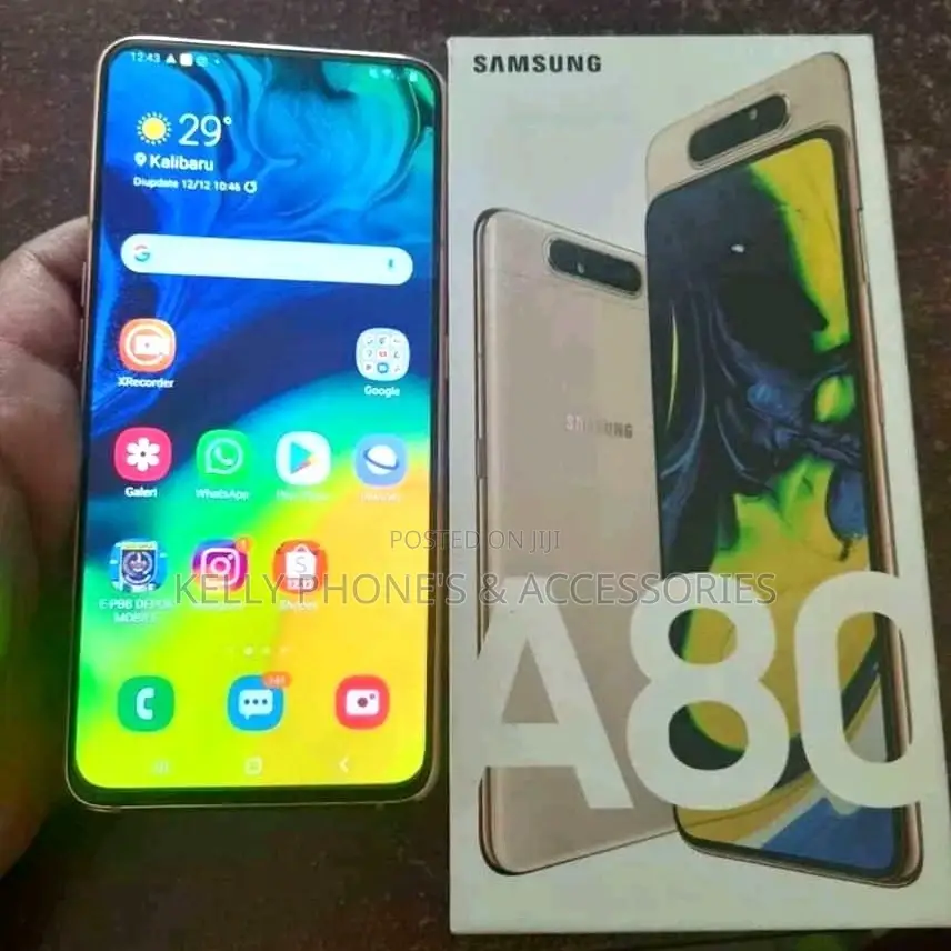 New Samsung Galaxy A80 128 GB Gold