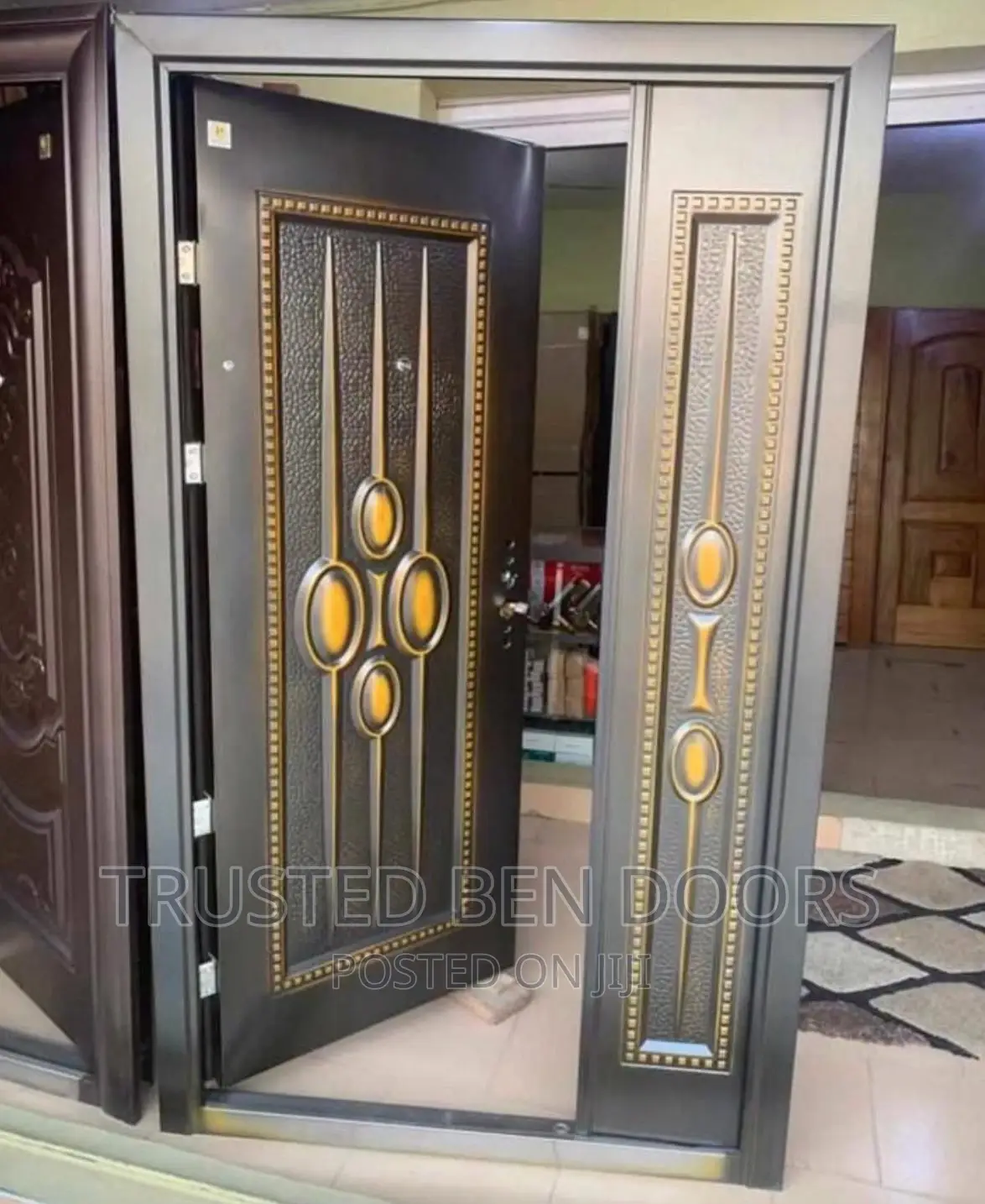 Anti-rust Paladin Security Doors [Single+One_and_half]]