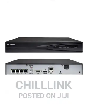 Hikvision Ds-7604ni-Q1/4p 4 Channel 6MP NVR Poe