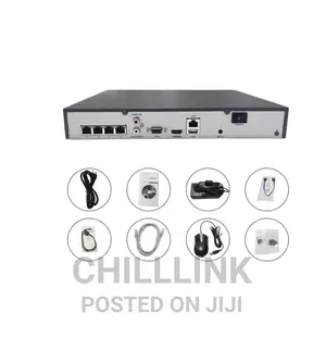 Hikvision Ds-7604ni-Q1/4p 4 Channel 6MP NVR Poe