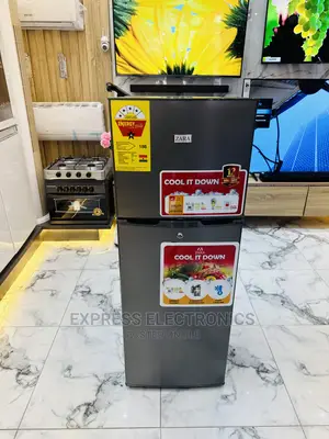 Light Stainless Steel Zara Double Door Fridge 20BF