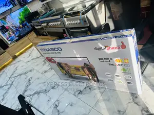 Enjoy  Netflix on Smart UHD Nasco 55” Tv