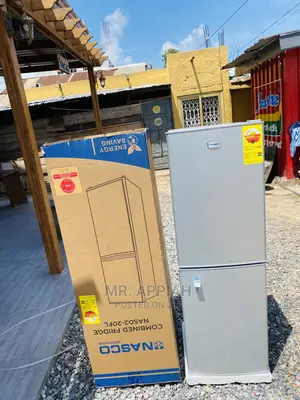 Sealed Nasco Double Door Refrigerator Nascod2-20fl