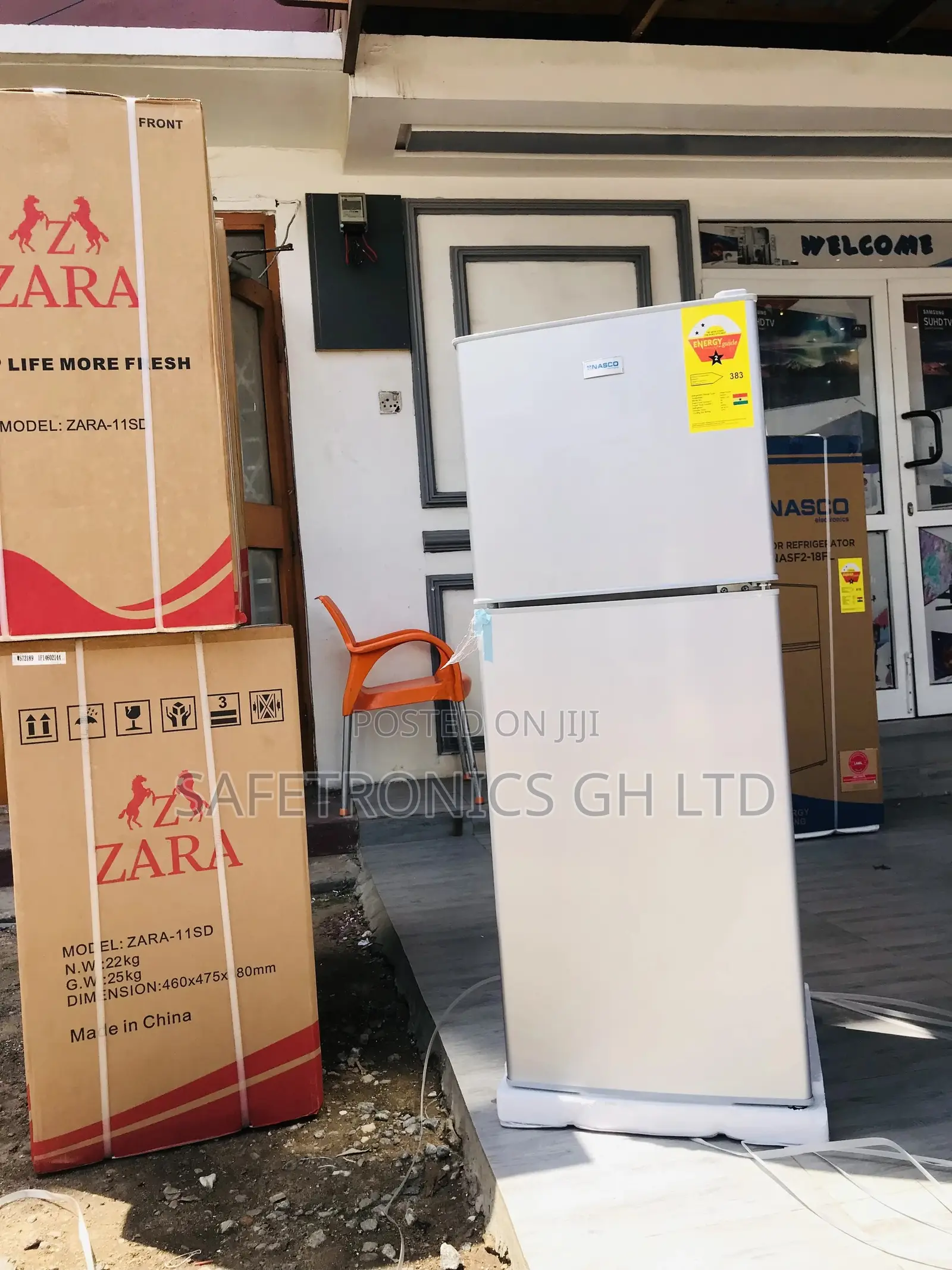 Doubledoor Topfreezer Nasf2-16fl Nasco Fridge 