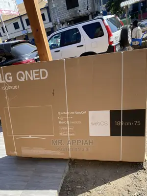 Extremely Quality LG 75”(75qned813)Smart LED Tv 189/75cm!!