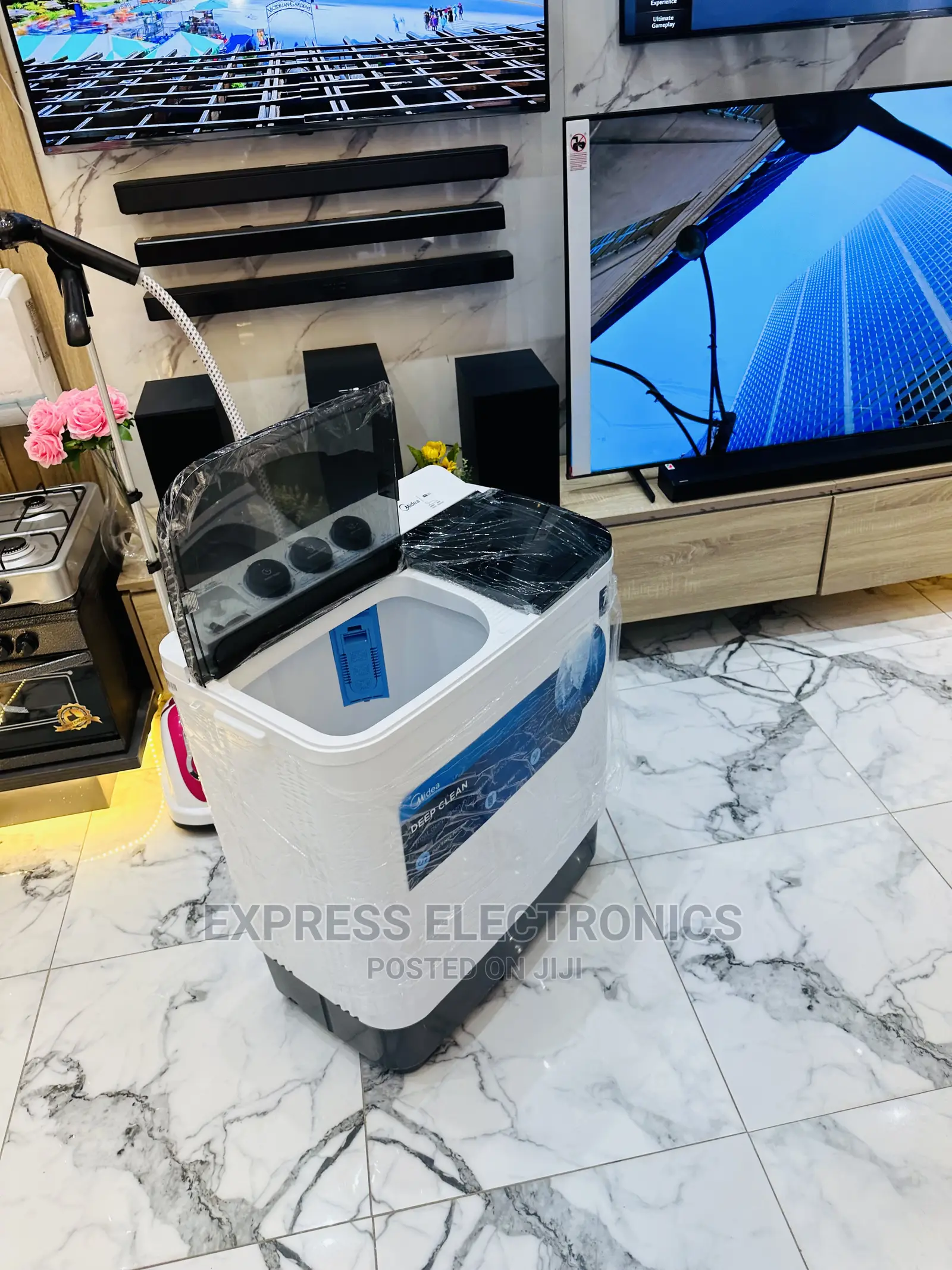 Anti Rust Body White Midea 14kg Topload Washing Machine