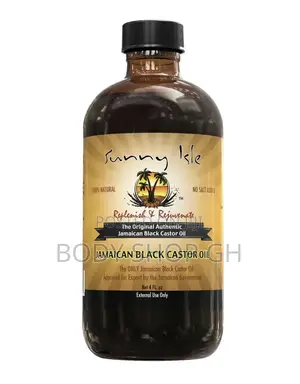 Original Sunny Isle Jamaican Black Castor Oil -4oz