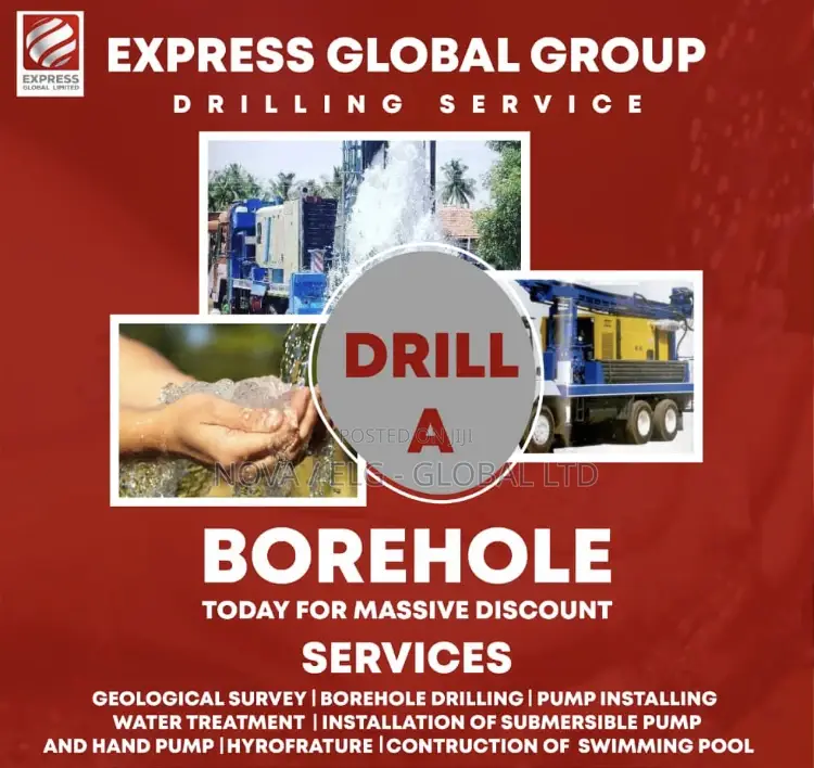 Borehole Drilling Hydro Fracture