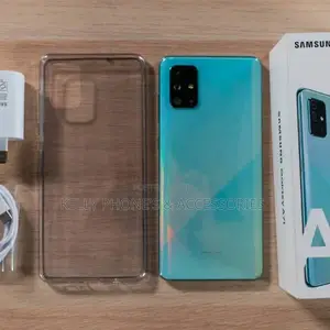 New Samsung Galaxy A71 5G 128 GB Blue